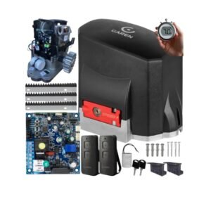 Motor Deslizante 600kg 7s 1/3hp Kdz Fit Turbo 4m Cremalheira