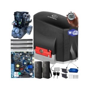 Motor Deslizante 600kg 7s 1/3 Wifi Kdz Turbo 4m Cremalheira