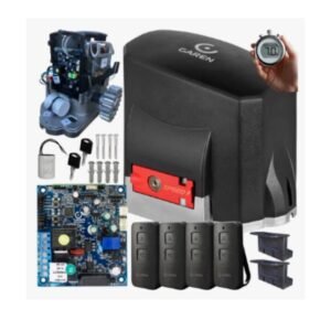 Motor Deslizante 600kg 1/3hp Kdz Fit Turbo Connect Controles Cor Preto Frequência