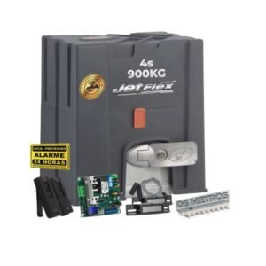 Kit Motor Portão Ppa Dz Condominium 900 3/4hp Jetflex 6m Z17
