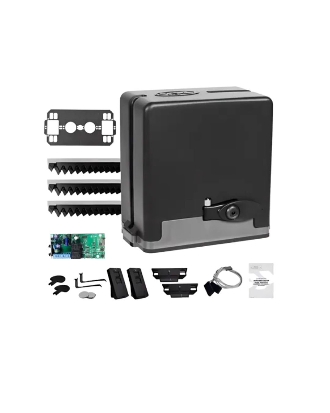 Motor Portão Ppa Dz Stark 400kg 3 Metros Cremalheira Bivolt