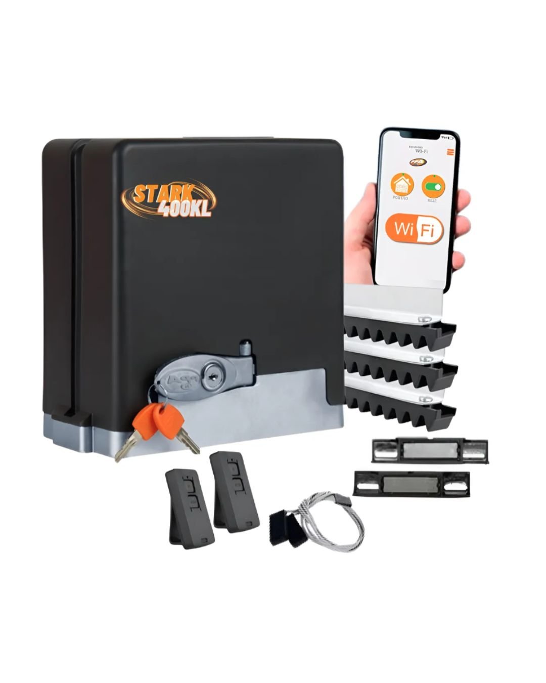 Motor Eletronico Residencial 4,5m Dz Stark 600 2tx Ppa Wi-fi