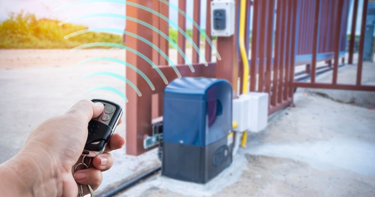 Controle de portão automático