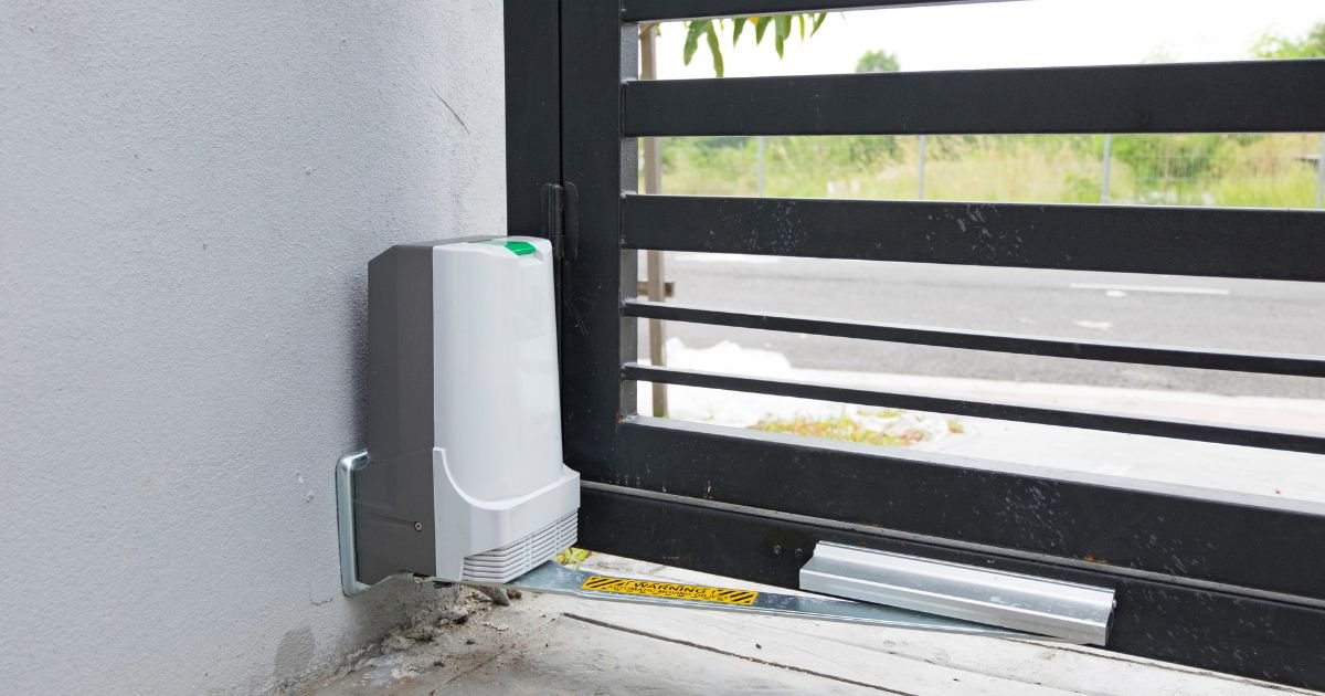 Manutenção de motor de portão